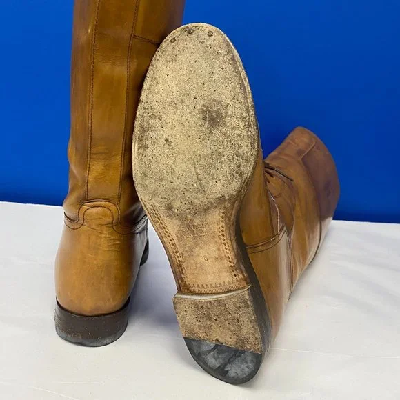 $1150 like New Authentic GUCCI BOULANGER Equestrian Lace-up Boots, size 3 US 6 - Picture 4 of 6